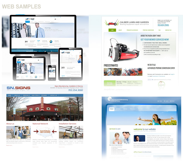 Web Design samples